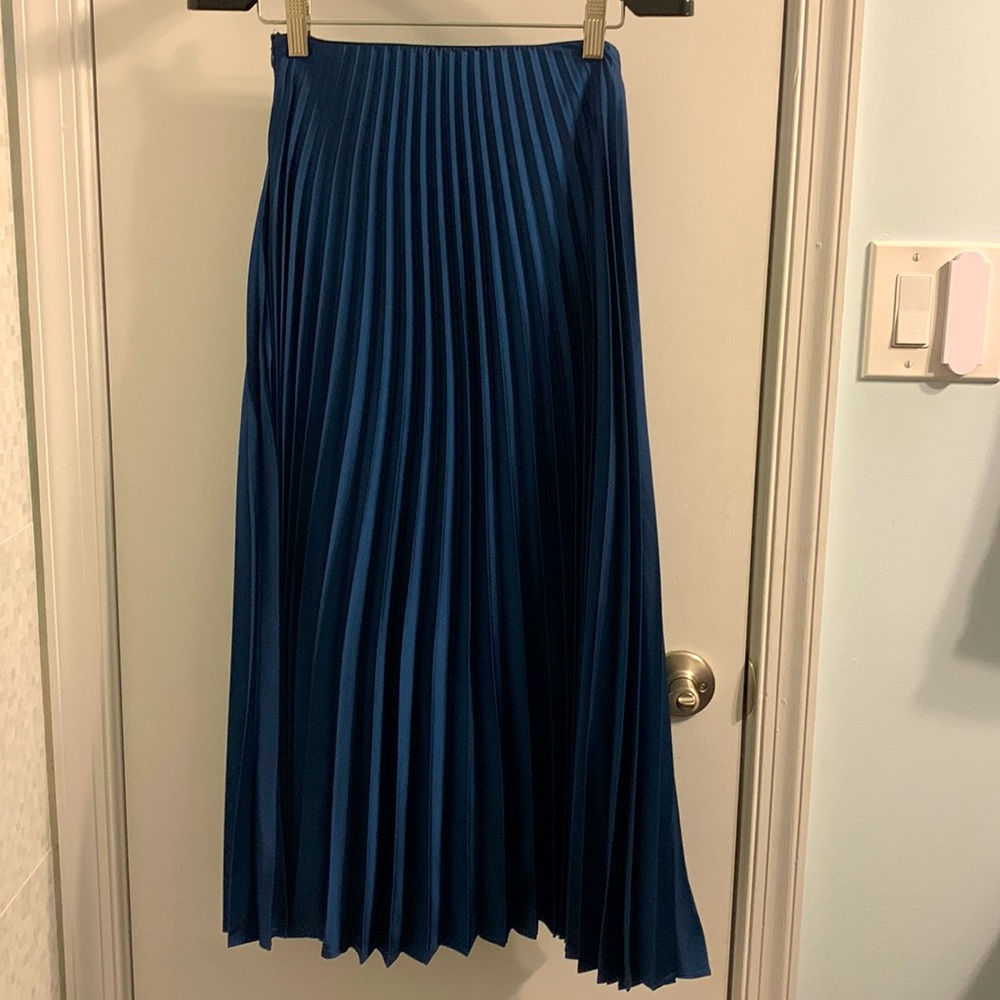 Zara midi pleated skirt